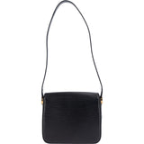 Louis Vuitton Noir Epi Leather Buci Shoulder Bag