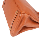 Hermès Brun Fjord Leather Birkin 35 Handbag xx leder - vintageandkickz