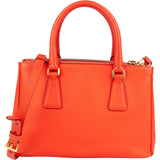 Prada Saffiano Leather Small Galleria Handbag - vintageandkickz