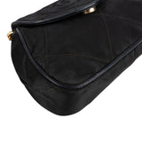Chanel Quilted Jersey Single Flap Pouch Accessoires Shoulder Bag