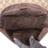Gucci Monogram GG Supreme Canvas Messenger Crossbody Bag