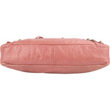 Balenciaga Pink Leather Small City Handbag