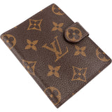 Louis Vuitton Monogram Canvas Mini Agenda Cover Card Holder