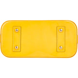 Louis Vuitton Monogram Yellow Vernis  Alma BB Handbag
