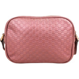 Gucci Microguccissima Metallic Leather Bamboo Tassel Camera Crossbody Bag