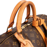 Louis Vuitton Monogram Canvas Keepall 50 Bandoulière Travel Bag
