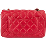 Chanel Quilted Lambskin Small Single Flap Crossbody Bag xx Farbe bilder - vintageandkickz