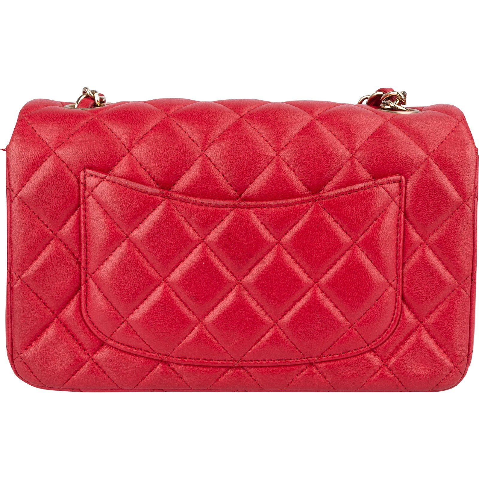 Chanel Quilted Lambskin Small Single Flap Crossbody Bag xx Farbe bilder - vintageandkickz