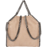 Stella McCartney Shaggy Falabella Mini Fold Over Tote Crossbody Handbag