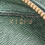 Louis Vuitton Green Taiga Leather Pochette Homme Clutch