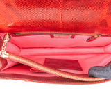 Bulgari Lizard-Embossed Leather Serpenti Forever Shoulder Bag