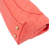 Chanel Quilted Caviar Leather Small Coco Handle Handbag