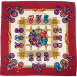 Hermès Les Rubans du Cheval Silk 90 Scarf Tuch
