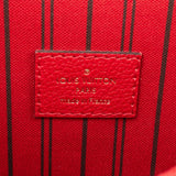 Louis Vuitton Red Leather Monogram Empreinte Métis Handbag