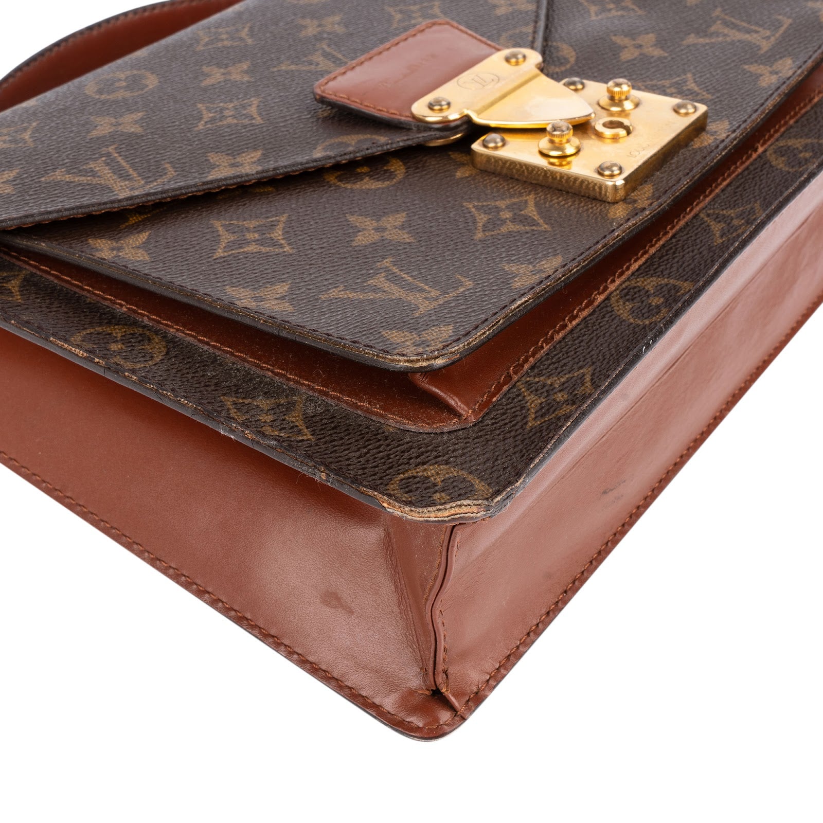 [🔄️B18 / F39] Louis Vuitton Monogram Canvas Monceau Handbag - vintageandkickz