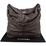 Chanel Grained Calfskin Ultimate Stitch Hobo Shoulder Bag