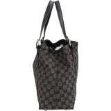 Gucci Monogram GG Buckle Tote Shoulder Bag