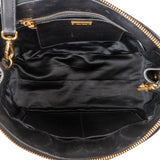 Miu Miu Black Matelassé Nappa Leather Handbag