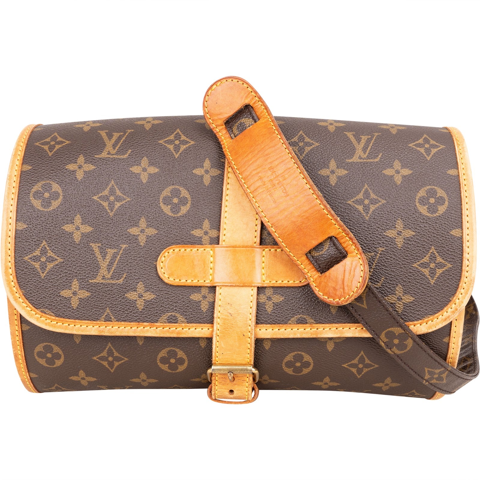 [🔄️B07 / F17] Louis Vuitton Canvas Monogram Sologne Handbag - vintageandkickz