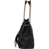 Gucci Grained Leather Soho Chain Tote Crossbody Bag