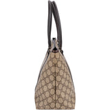 Gucci Monogram GG Supreme Canvas Tote Shoulder Bag