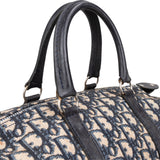 Christian Dior Trotter Monogram Oblique Boston Handbag - vintageandkickz