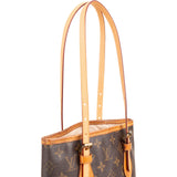 Louis Vuitton Monogram Canvas Bucket PM Shoulder Bag