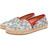 Gucci Monogram GG Supreme Floral Espadrilles Shoes (38,5)