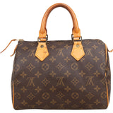 Louis Vuitton Monogram Canvas Speedy 25 Handbag