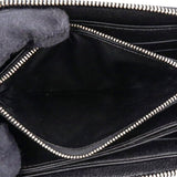 Louis Vuitton Noir Epi Electric Leather Zippy Wallet