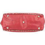 Valentino Garavani Leather Rockstud Shopper Shoulder Bag