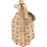 MCM Monogram Visetos Hobo Shoulder Crossbody Bag