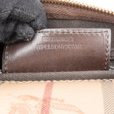 Burberry Haymarket Check Boston Handbag