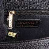 Chanel Quilted Caviar Leather Boy Single Flap Crossbody Bag
