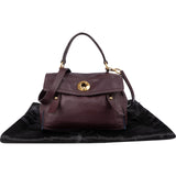 Yves Saint Laurent Pebbled Leather Muse Two Shoulder Bag