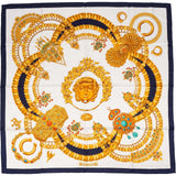Hermès Pierres d'Orient et d'Occident Silk 90 Scarf Tuch