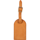 Louis Vuitton Vachetta Leather Luggage Tag (M.N)