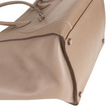 Céline Taupe Grained Leather Phantom Handbag