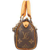 Louis Vuitton Monogram Canvas Mini Speedy Crossbody Handbag