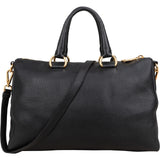 Prada Vitello Daino Leather Bauletto Handbag