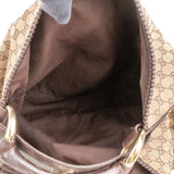 Gucci Monogram GG Canvas Large Horsebit Hobo Shoulder Bag