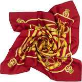 Hermès Cariole Silk Carre 90 Scarf Tuch
