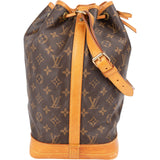 Louis Vuitton Monogram Canvas Sac Noé Grande Shoulder Bag