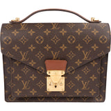 Louis Vuitton Monogram Canvas Monceau Handbag