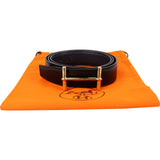 Hermès Reversible Leather H d'Ancre Belt (105)