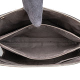 Fendi Blue Leather Mini Pearl Embellished By The Way Handbag