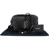 Saint Laurent Quilted Leather Lou Camera Crossbody Bag