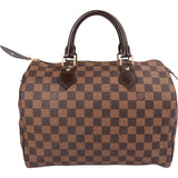 Louis Vuitton Monogram Damier Ebene Speedy 30 Handbag