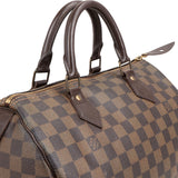 Louis Vuitton Monogram Damier Ebene Speedy 30 Handbag