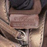 Chloé Metallic Leather Mini Paddington Handbag
